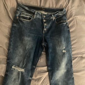 Mid rise Boyfriend Silver Jeans